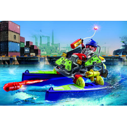 PLAYMOBIL 71147 SWAT Multi Terrain Quad
