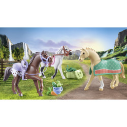 PLAYMOBIL 71356 3 Pferde: Morgan, Quarter Horse & Shagya Araber