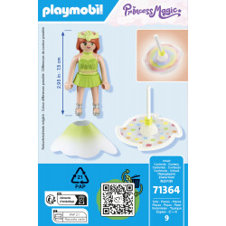 PLAYMOBIL 71364 Himmlischer Regenbogenkreisel mit Prinzessin