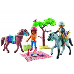 PLAYMOBIL 71470 Reitausflug an den Strand mit Amelia und Ben