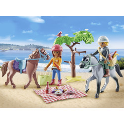 PLAYMOBIL 71470 Reitausflug an den Strand mit Amelia und Ben