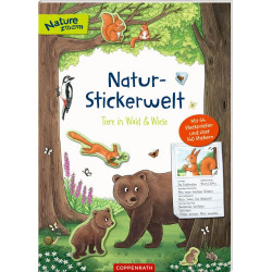 Natur Stickerwelt: Tiere in Wald und Wiese (Nature Zoom)