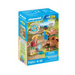 PLAYMOBIL 71512 Pflege der Igelfamilie