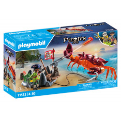 PLAYMOBIL 71532 Kampf gegen die Riesenkrabbe