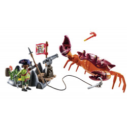 PLAYMOBIL 71532 Kampf gegen die Riesenkrabbe