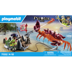 PLAYMOBIL 71532 Kampf gegen die Riesenkrabbe