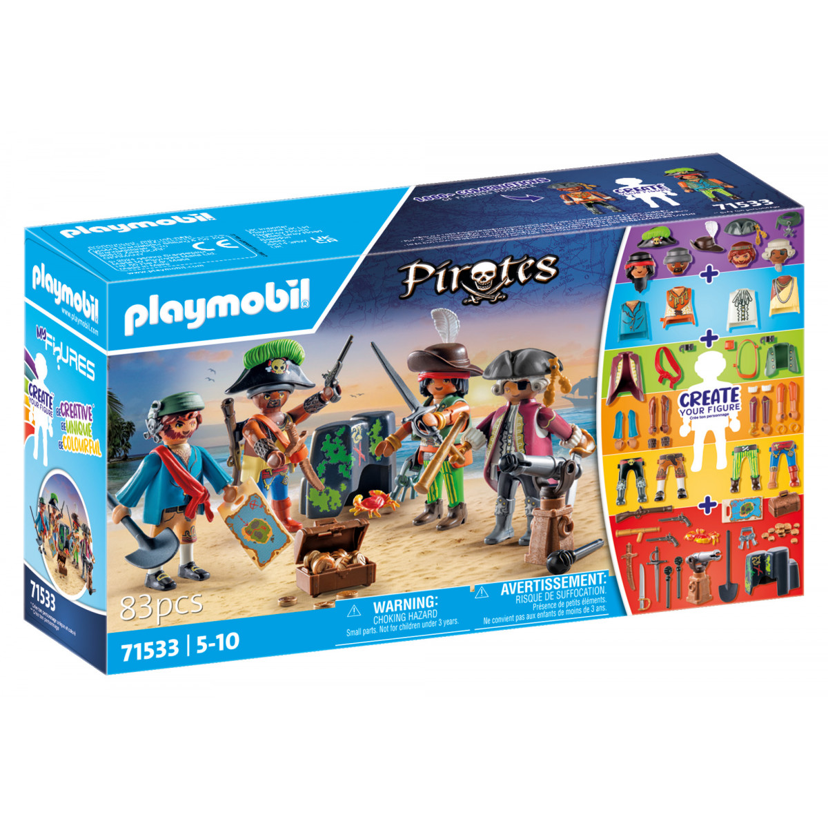 PLAYMOBIL 71533 My Figures: Piraten