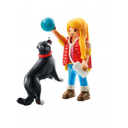 PLAYMOBIL 71738 Frau mit Sennenhund