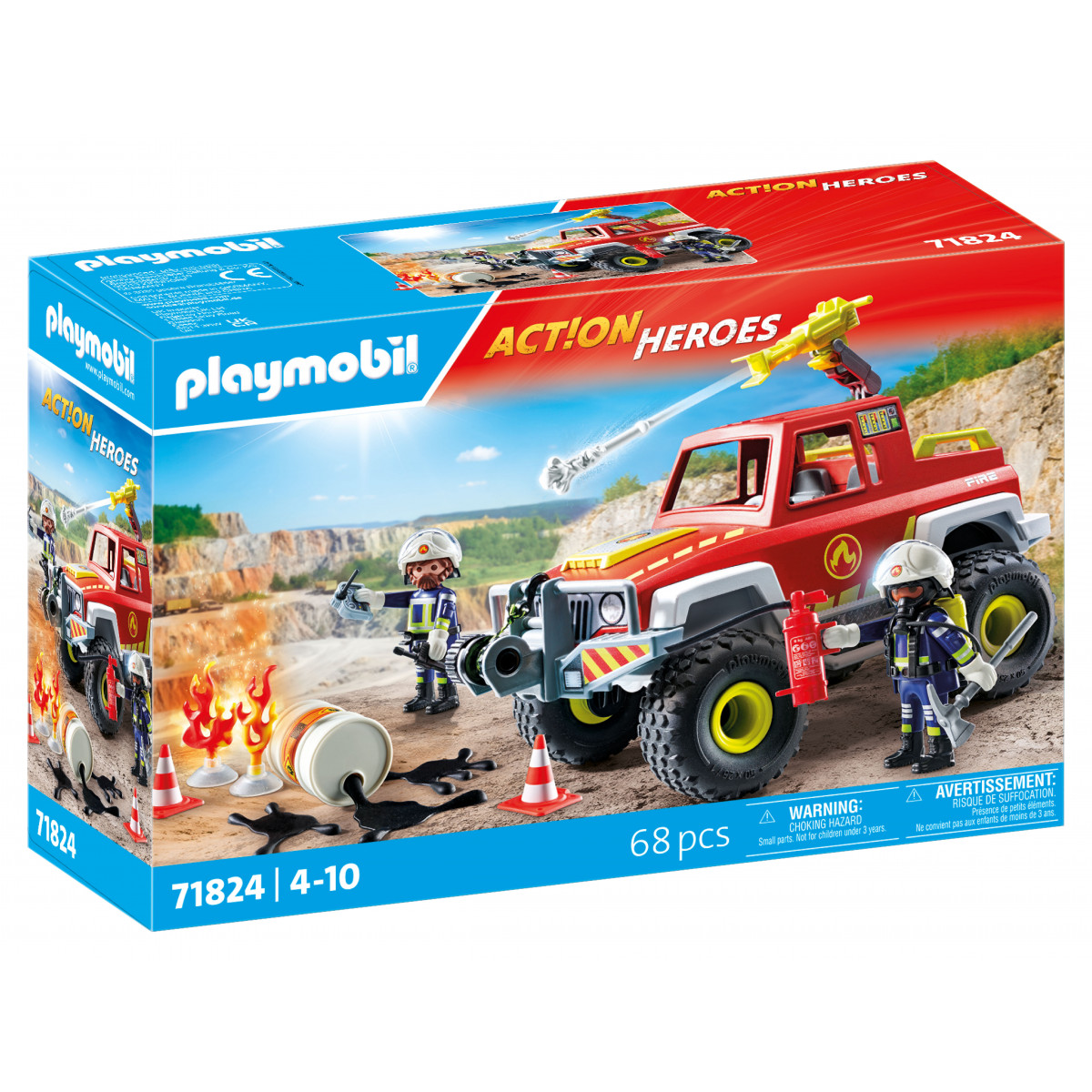 PLAYMOBIL 71824 Feuerwehrtruck