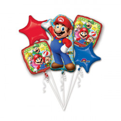 Bouquet Mario Bros Folienballo