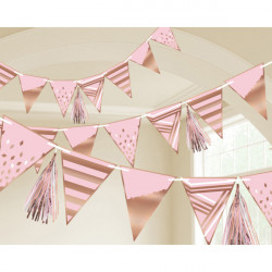 Rose Gold Wimpelbanner
