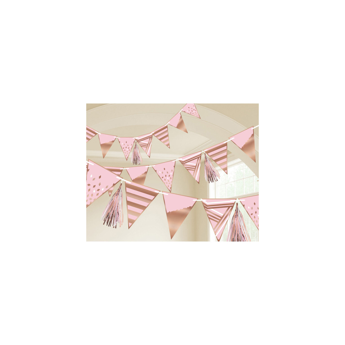 Rose Gold Wimpelbanner