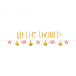 Oh Baby Girl Banner