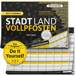 STADT LAND VOLLPFOSTEN   DO IT YOURSELF EDITION (DinA4 Format)