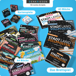 STADT LAND VOLLPFOSTEN®   HORROR EDITION   Jetzt wird’s gruselig.   A4