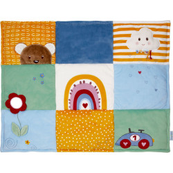 Spieldecke Regenbogen   BabyGlück (ca. 100x80 cm)