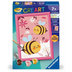Ravensburger CreArt   Malen nach Zahlen 23992    Niedliche Hummeln   ab 7 Jahren