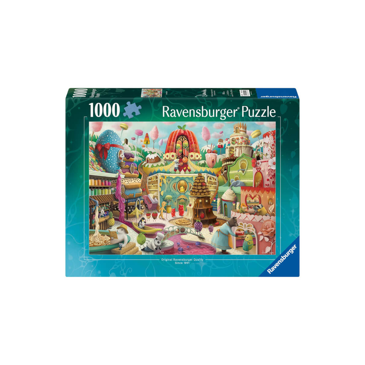 Ravensburger Puzzle 12001195   Sweet Street   1000 Teile Puzzle für Erwachsene und Kinder ab 14 Jahr