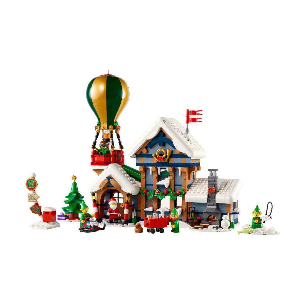 LEGO® Icons 10339 X Mas Postamt des Weihnachtsmanns, seltenes Set