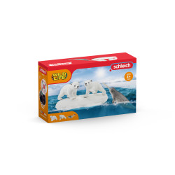 schleich® Wild Life 42531 Eisbären Rutschpartie