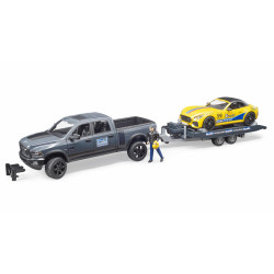 RAM 2500 Power Wagon und BRUDER Roadster Racing Team
