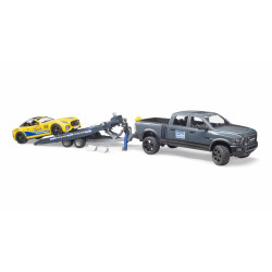 RAM 2500 Power Wagon und BRUDER Roadster Racing Team