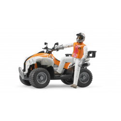 bworld Quad mit Fahrer