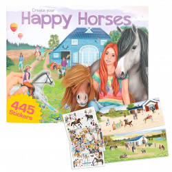Create your Happy Horses   Stickerbuch