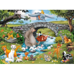 Ravenburger 10947 Puzzle Die Familie der Animal Friends 100 Teile XXL