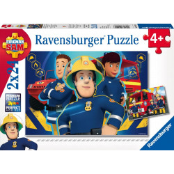 Ravenburger 9042 Puzzle Sam hilft dir in der Not 2 X 24 Teile