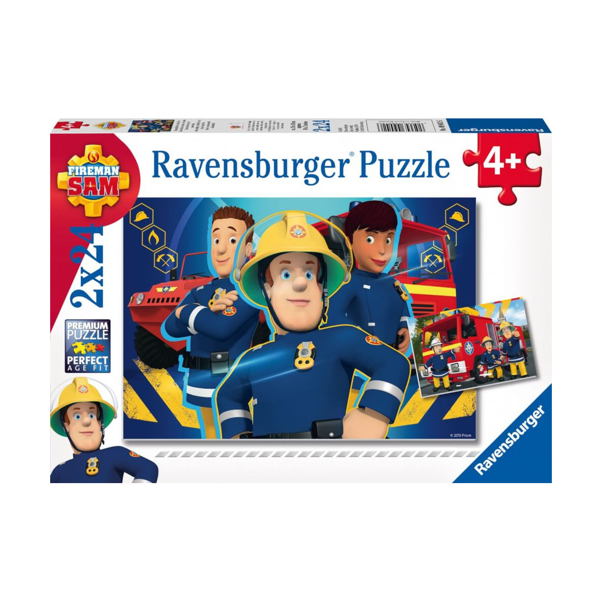 Ravenburger 9042 Puzzle Sam hilft dir in der Not 2 X 24 Teile