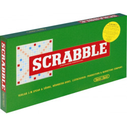 Piatnik 55011 Scrabble Jubiläumsspiel mit Holzsteinen