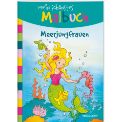 Mein schönstes Malbuch. Meerjungfrauen. Malen für Kinder ab 5 Jahren