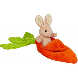 Hase Frieda im Möhrchen   Fröhliche Ostern