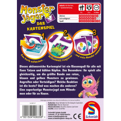 Schmidt Spiele 40635 Monsterjäger, Das Kartenspiel