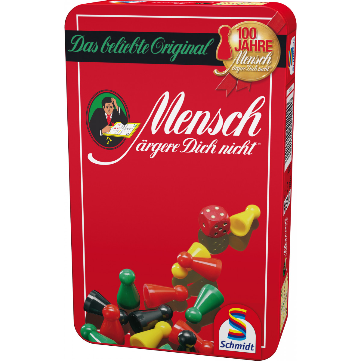 Schmidt Spiele Mensch ärgere Dich nicht Mitbringspiel in der Metalldose