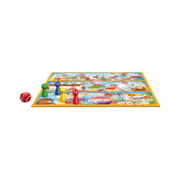 Schmidt Spiele Leiterspiel Mitbringspiel in der Metalldose