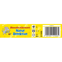 Schmidt Spiele 51446 Bring mich mit   Mauseschlau und Bärenstark, Naturdetektive