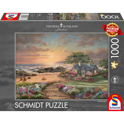 Puzzle 1000  Teile  Kinkade Seaside Co Teile  Teile age