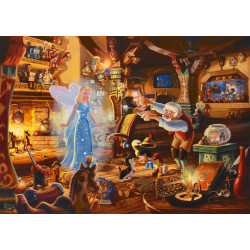 Puzzle Thomas Kinkade Disney, Geppetto's Pinocchio 1000Teile