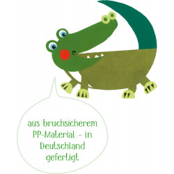 Teller Krokodil   Freche Rasselbande