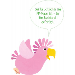Teller Kakadu   Freche Rasselbande