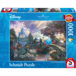 Schmidt Spiele Puzzle Thomas Kinkade Disney Cinderella 1000 Teile