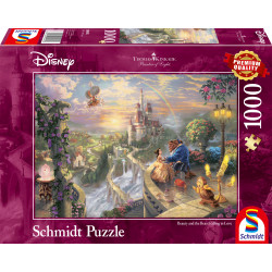 Schmidt Spiele Puzzle Thomas Kinkade Disney Die Schöne und das Biest 1000 Teile
