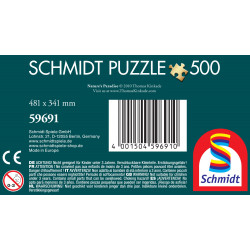 Schmidt Spiele 59691 Puzzle Thomas Kinkade Nature's Paradise 1000 Teile