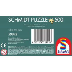 Schmidt Spiele 59925 Puzzle Thomas Kinkade Victoria Garden II 1000 Teile