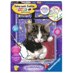 Ravenburger 28561 Malen nach Zahlen Kuschelnde Kätzchen Malen nach Zahlen Serie