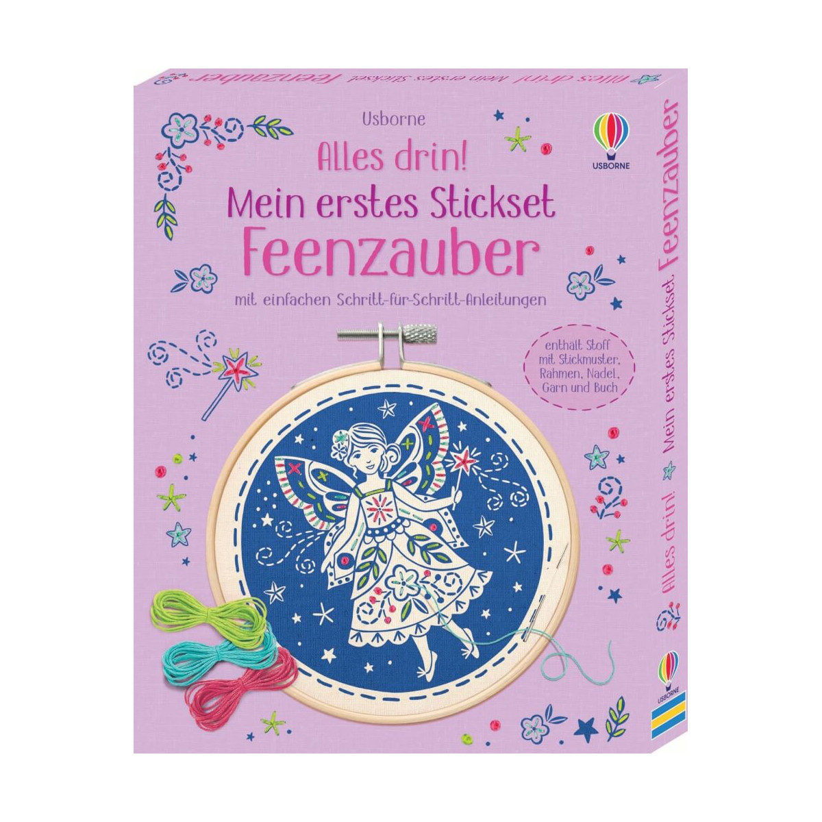 Alles drin! Mein erstes Stickset: Feenzauber