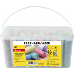 Straßenmalkreide 50er Eimer