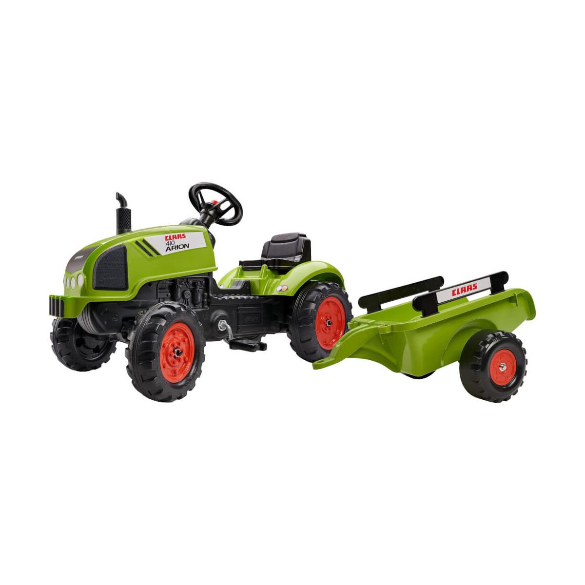 FALK Tret Traktor Claas mit Hänger